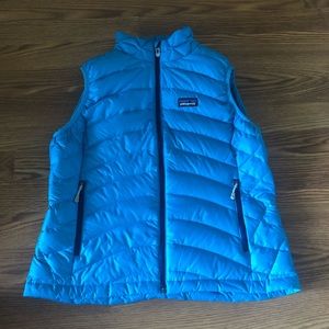 Blue Puffer Patagonia Vest